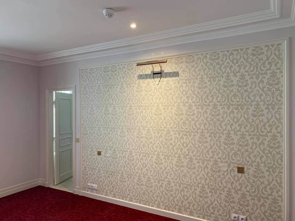peinture hôtel intercontinental